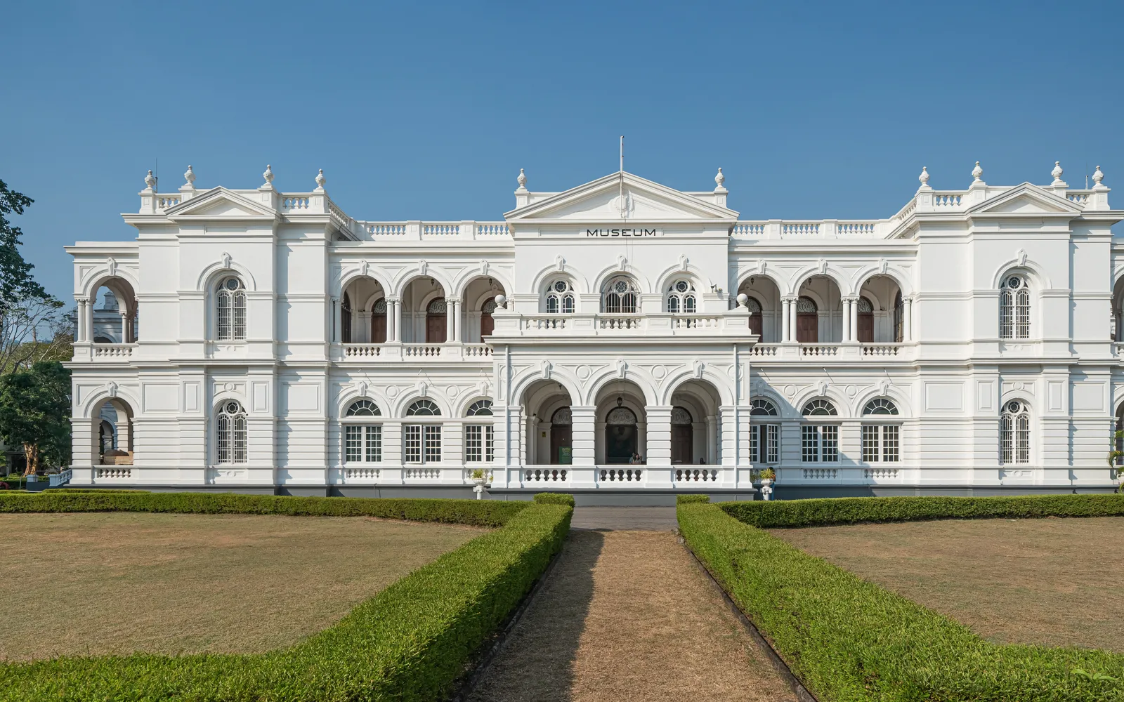 อาคารพิพิธภัณฑสถานแห่งชาติโคลัมโบสถาปัตยกรรมสไตล์อิตาเลียน