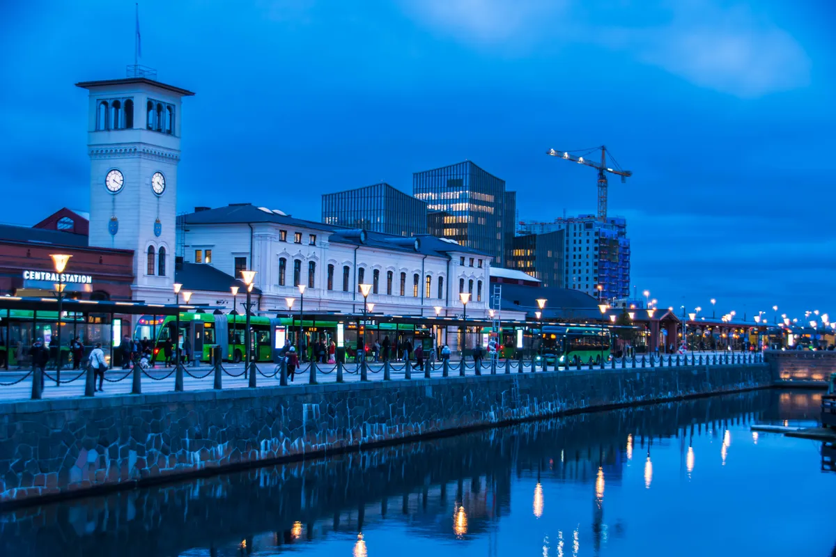บรรยากาศย่านรอบ Malmö Central ในมัลโม่