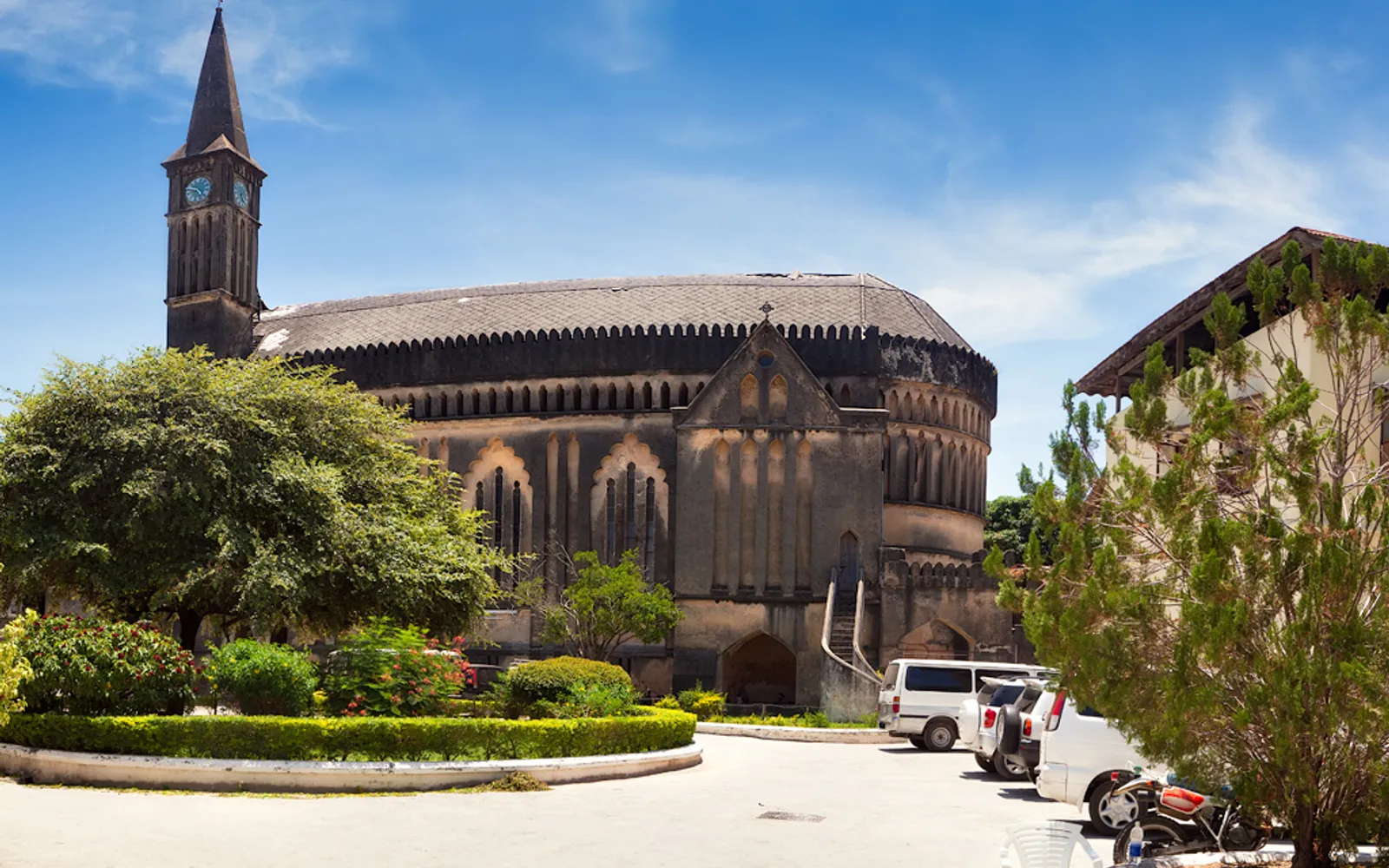 โบสถ์แองกลิกัน Christ Church ในเมืองเก่าแซนซิบาร์