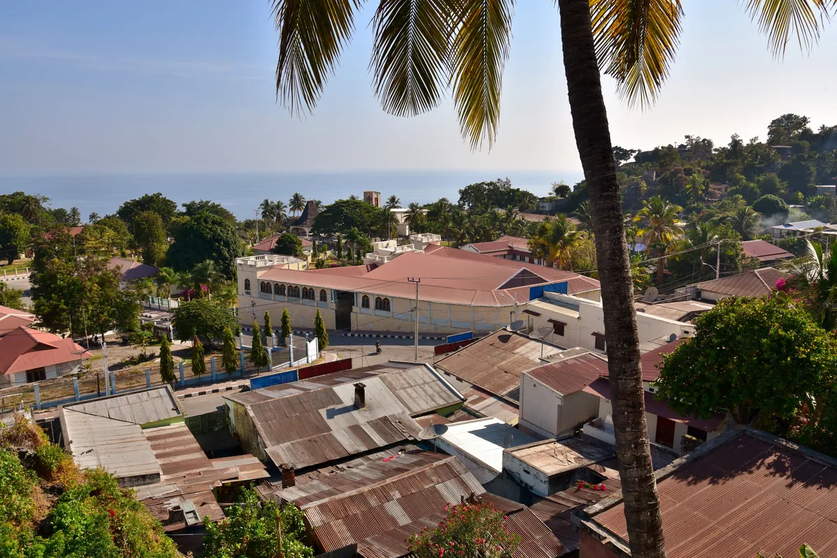 บรรยากาศย่านเมืองเก่า (Kota Lama / Cidade Velha) ในเบาเกา