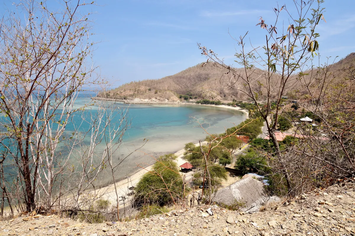 บรรยากาศย่านAreia Branca / ฝั่ง Cristo Rei ในดิลี