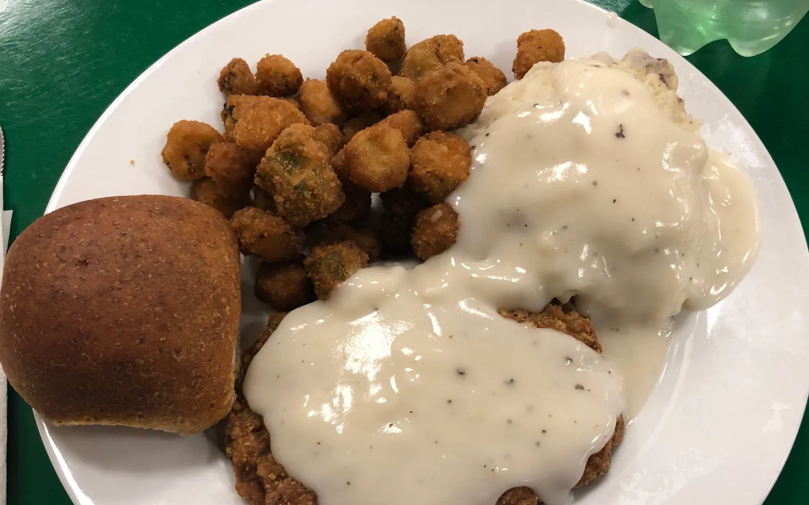 Chicken Fried Steak เนื้อชุบทอดราดเกรวี่