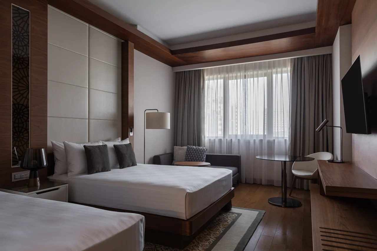 Algiers Marriott Hotel Bab Ezzouar — ภาพห้องพักและบรรยากาศ