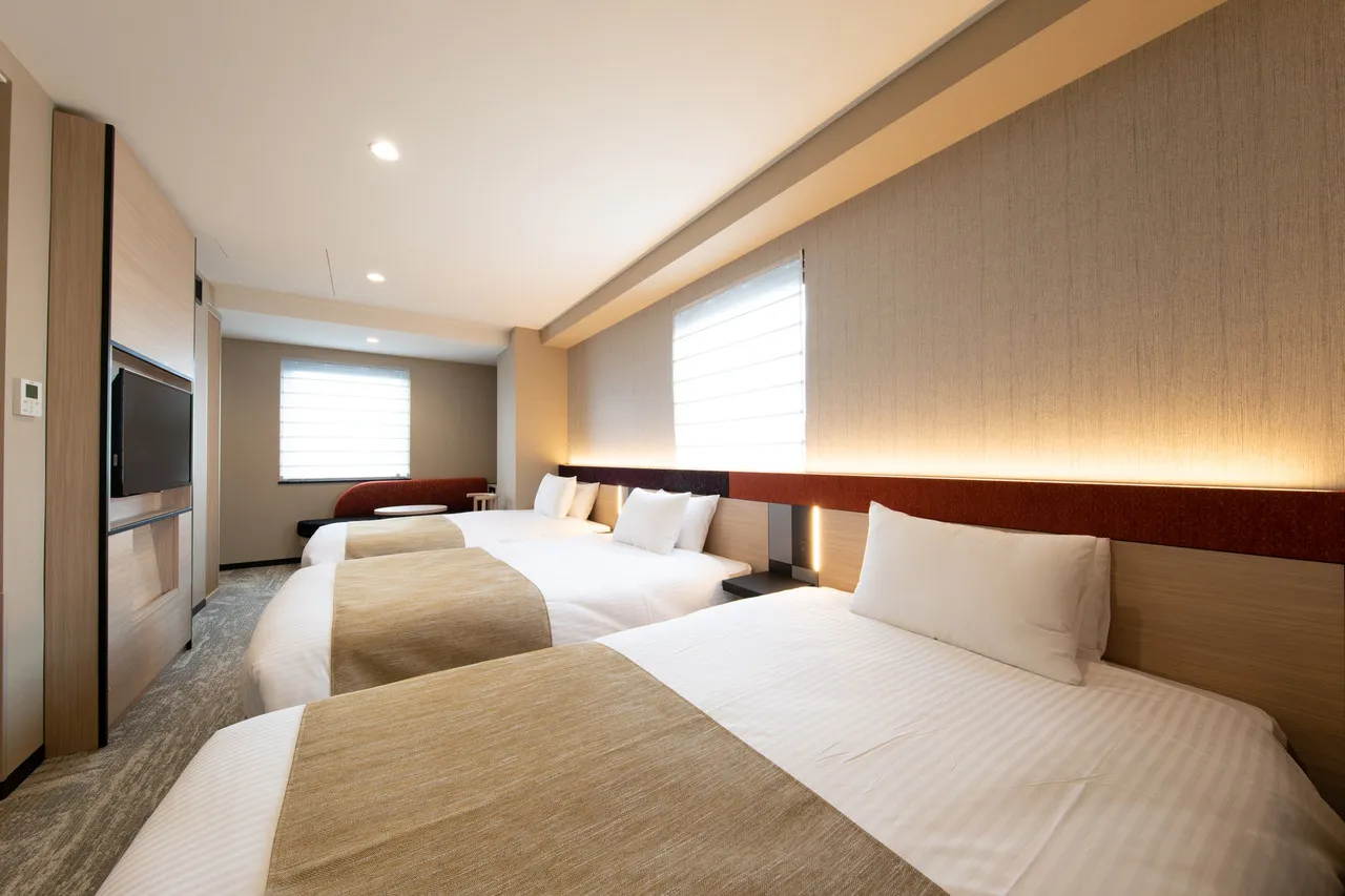 Almont Hotel Nippori — rooms and atmosphere
