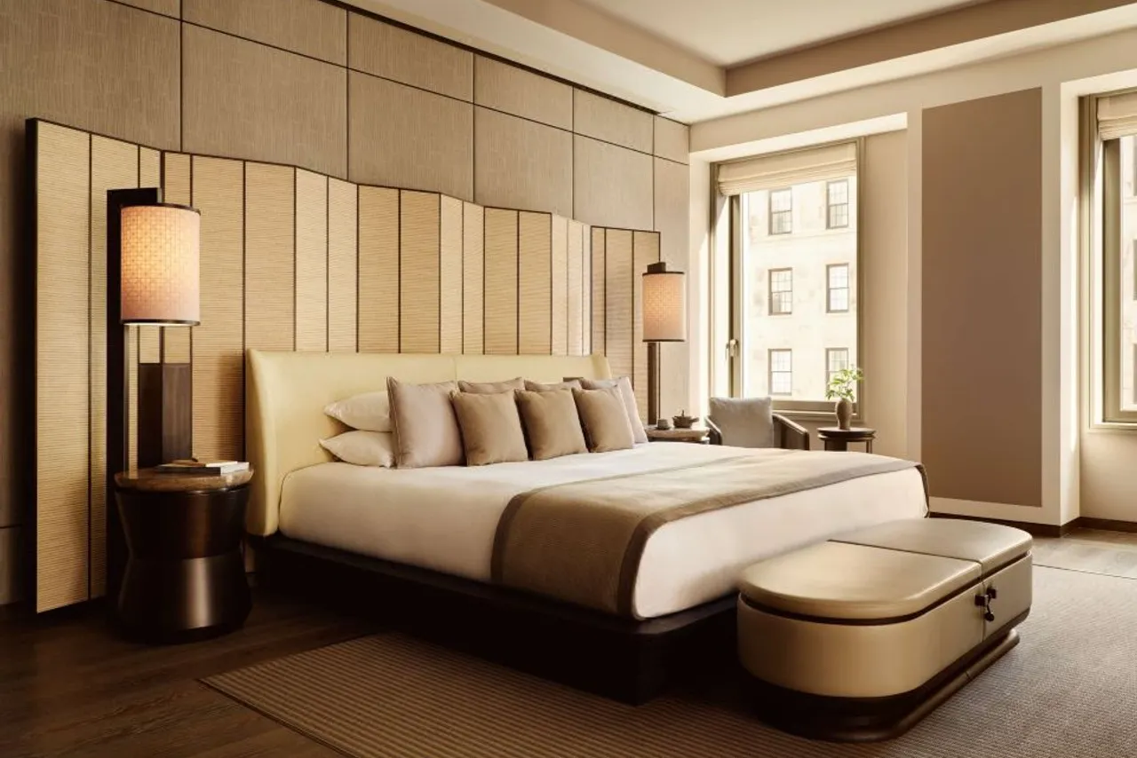 Aman New York — rooms and atmosphere