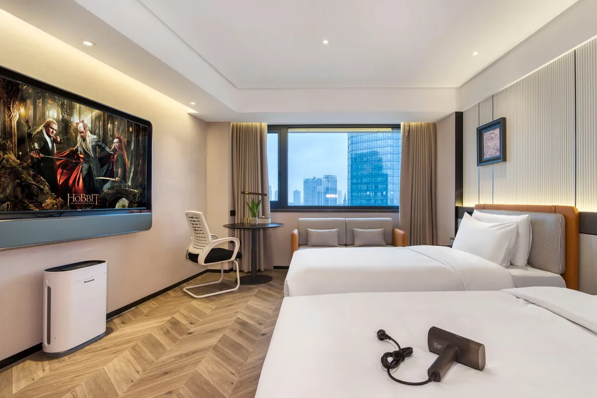 Atour Hotel Ningbo Tianyi Square — rooms and atmosphere