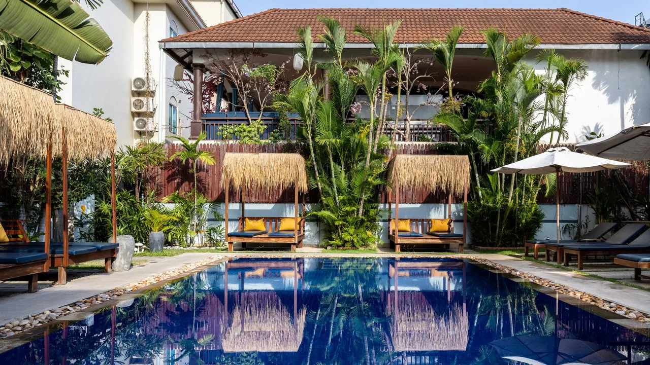 Babel Siem Reap Guesthouse — rooms and atmosphere