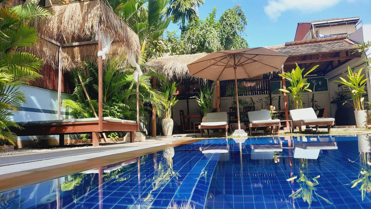 Babel Siem Reap Guesthouse — rooms and atmosphere