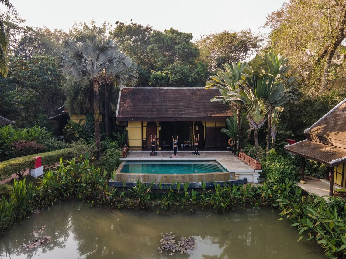 Belmond La Résidence Phou Vao — rooms and atmosphere