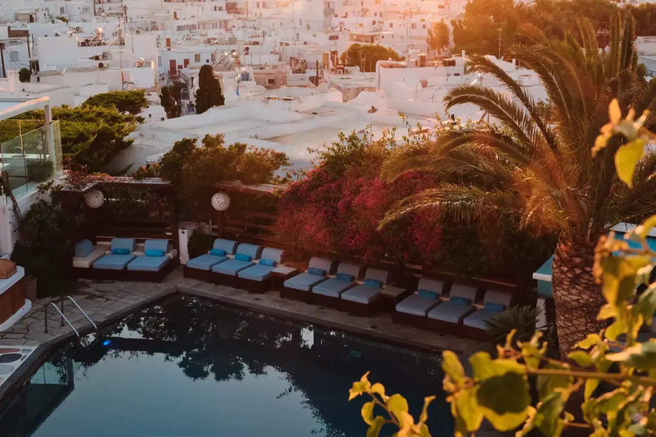 Belvedere Mykonos — rooms and atmosphere