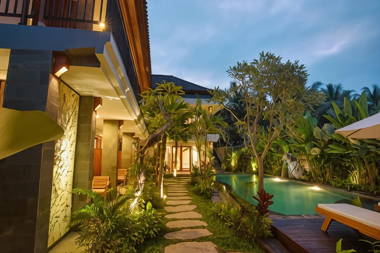 Bliss Ubud Spa Resort — rooms and atmosphere