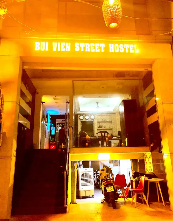 Bui Vien Street Hostel — rooms and atmosphere