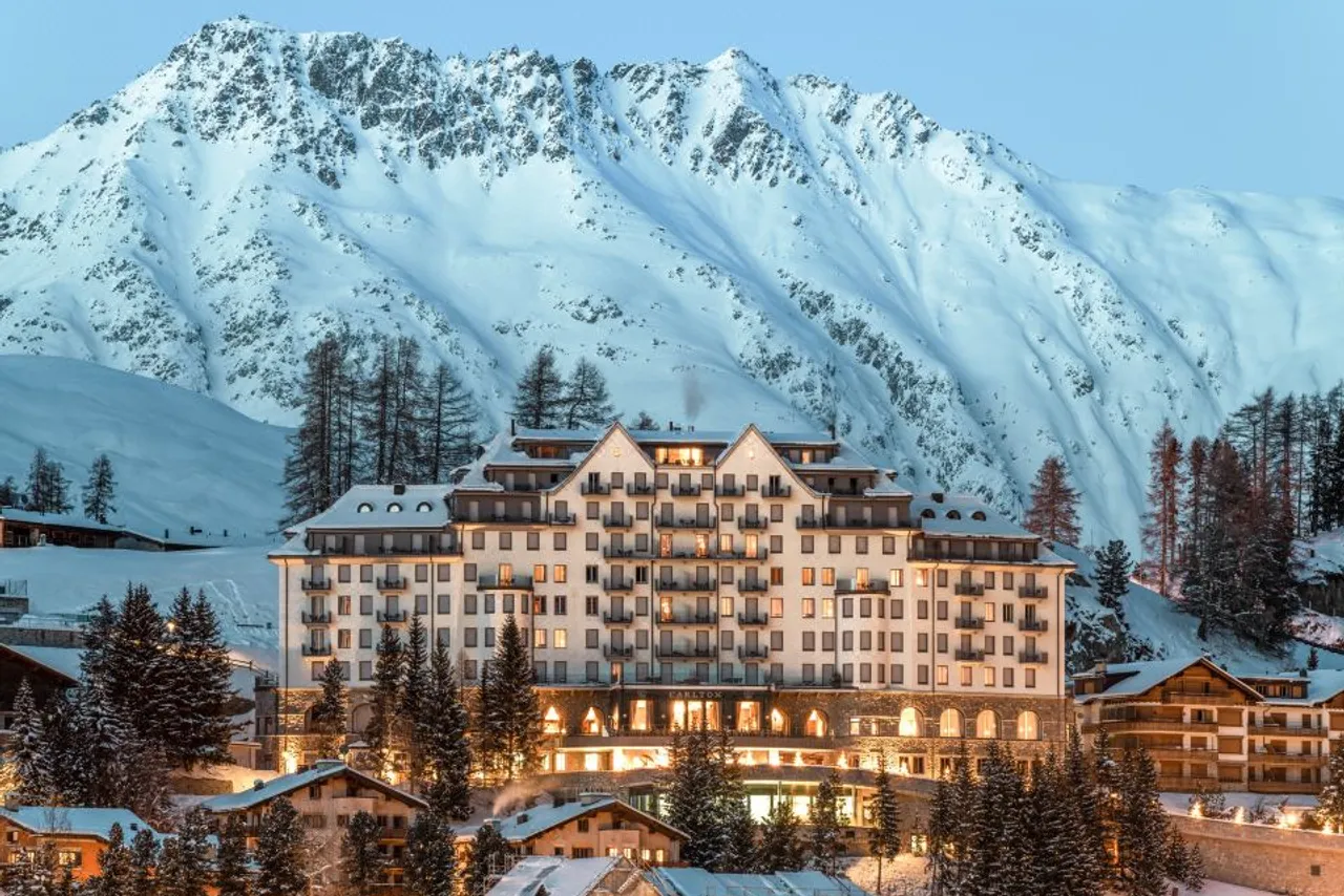 Carlton Hotel St. Moritz — ภาพห้องพักและบรรยากาศ