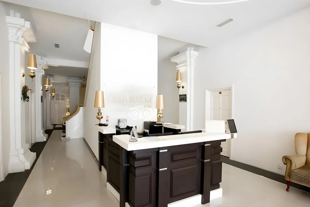 Chulia Heritage Hotel — rooms and atmosphere