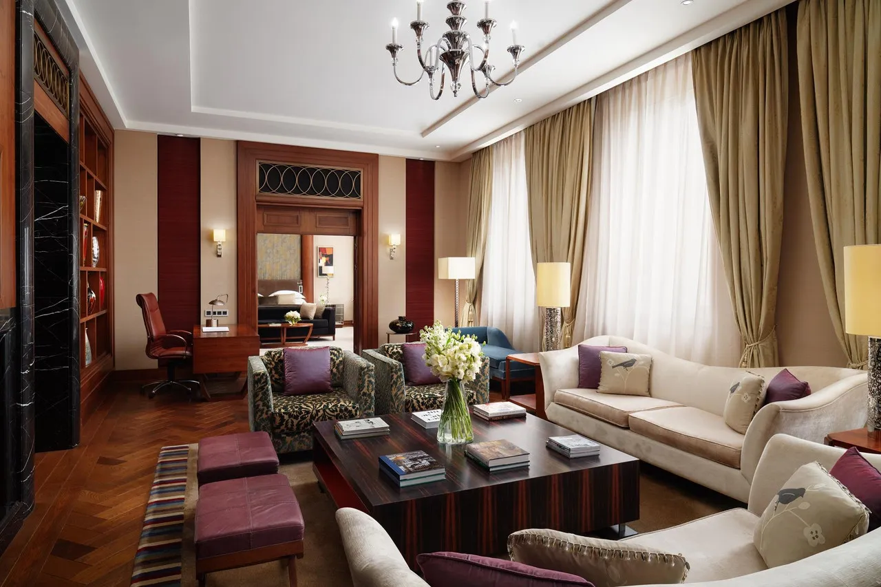 Corinthia Hotel St. Petersburg — rooms and atmosphere