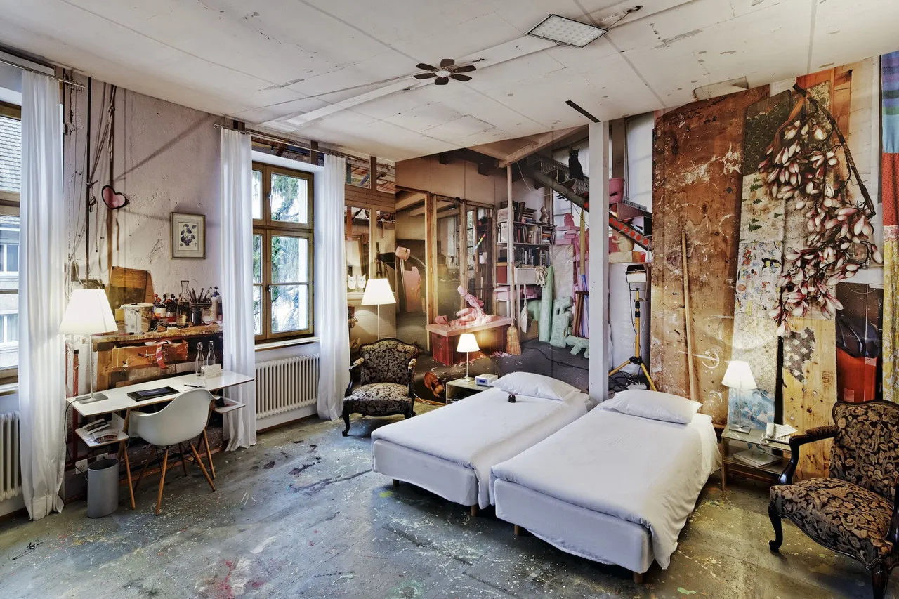 Der Teufelhof Basel — rooms and atmosphere