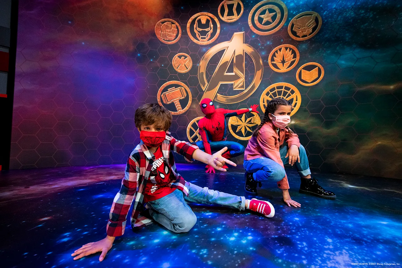 Super Hero Station จุดเจอ Spider-Man ที่ Art of Marvel