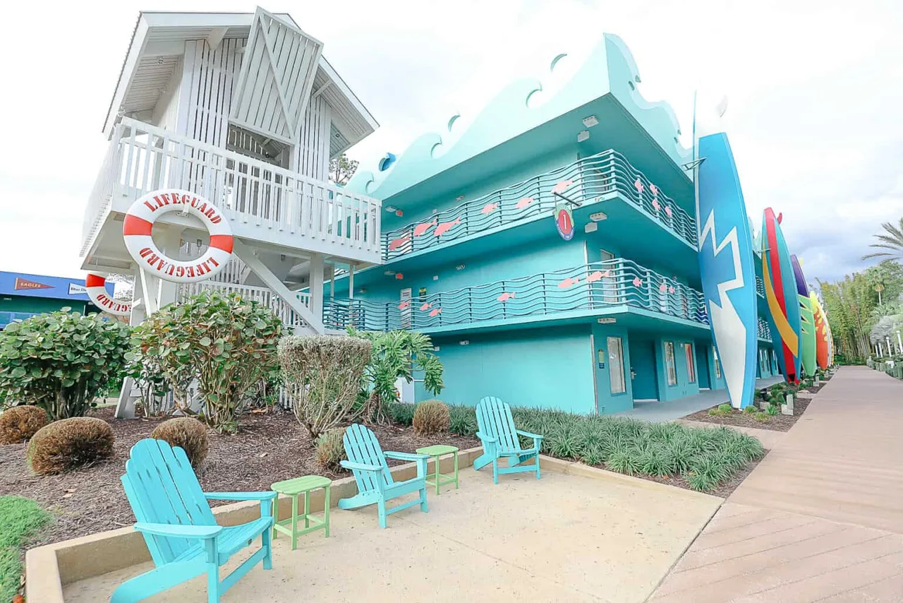 Disney's All-Star Sports Resort — ภาพห้องพักและบรรยากาศ