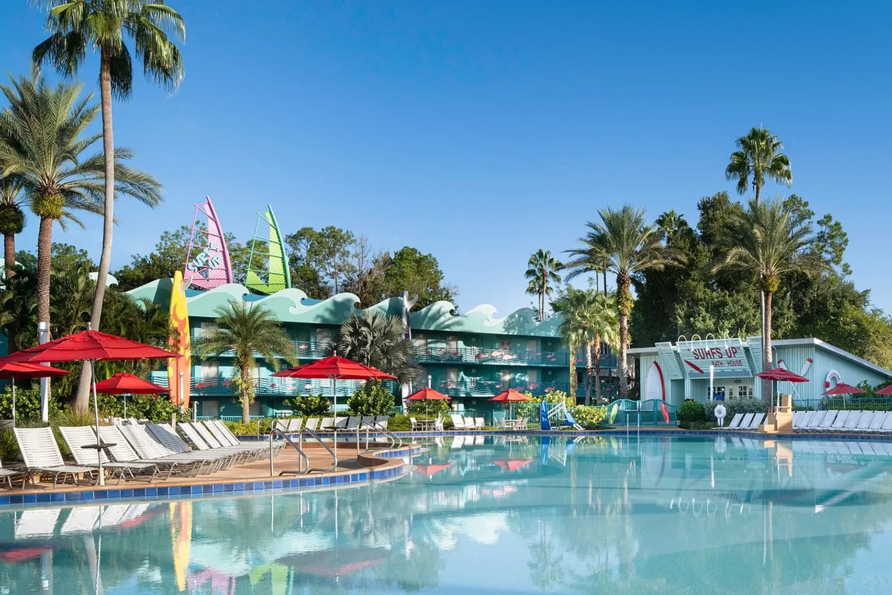 Disney's All-Star Sports Resort — ภาพห้องพักและบรรยากาศ