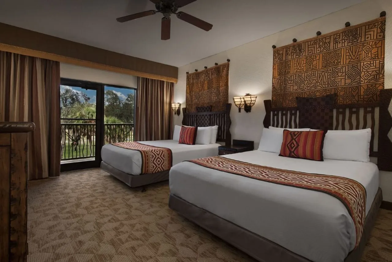 ห้องพัก Savanna View ธีมแอฟริกาที่ Animal Kingdom Lodge