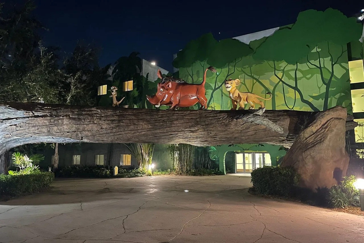 ซุ้ม Lion King Pride Lands ที่ Art of Animation