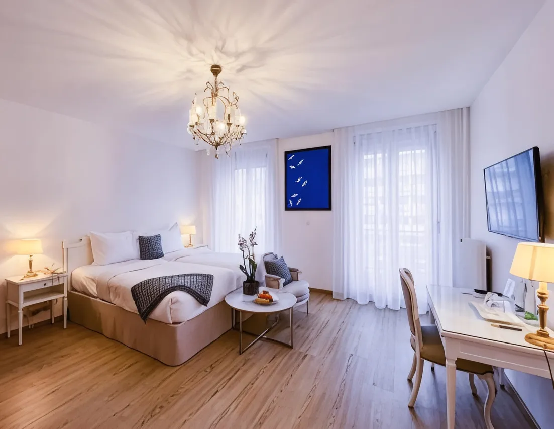 Eden Palace au Lac — rooms and atmosphere