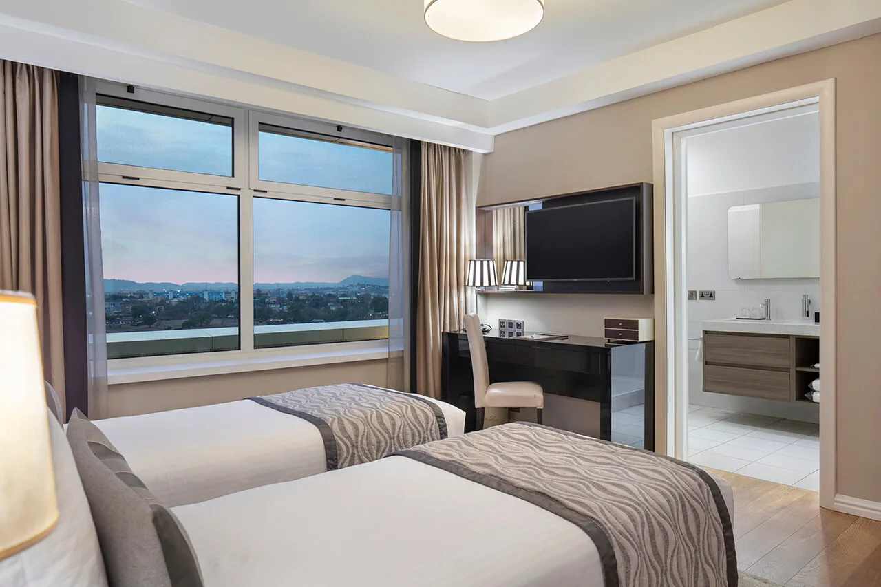 Fraser Suites Abuja — ภาพห้องพักและบรรยากาศ