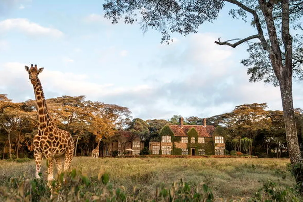 Giraffe Manor — rooms and atmosphere