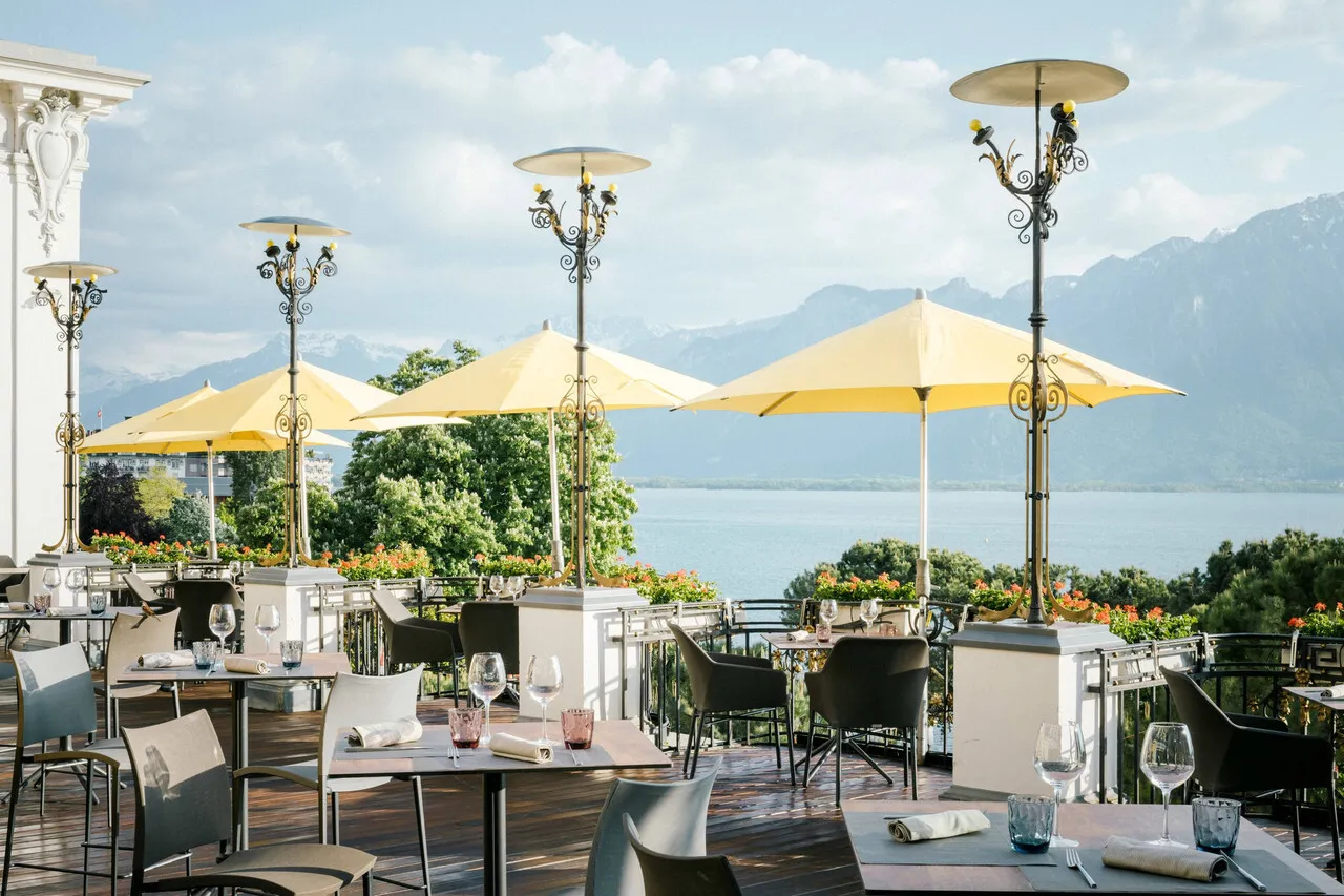 Grand Hotel Suisse Majestic — rooms and atmosphere
