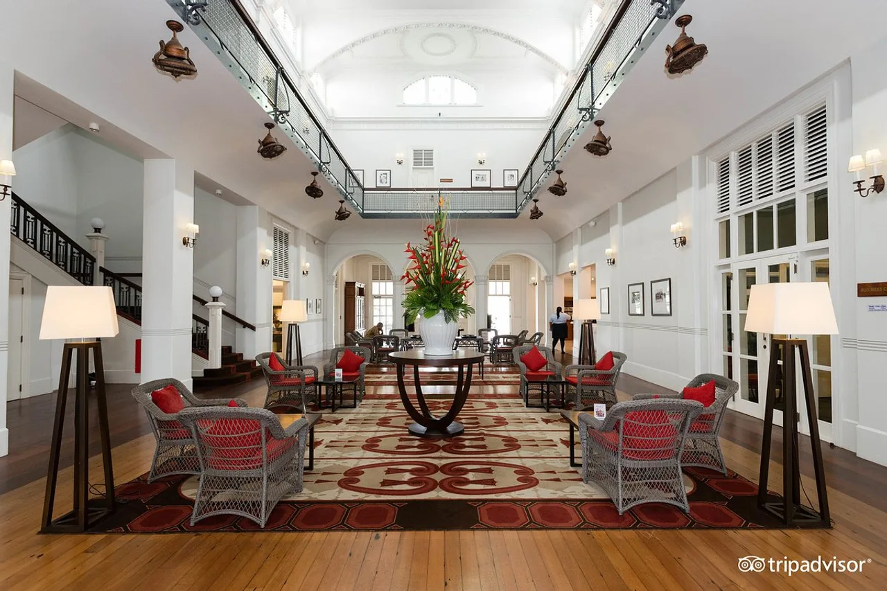 Grand Pacific Hotel — rooms and atmosphere