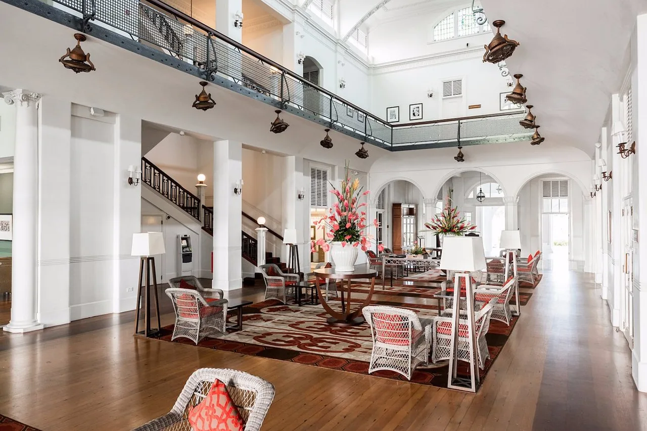 Grand Pacific Hotel — rooms and atmosphere