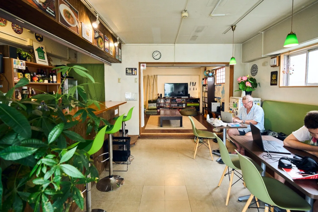 Green Guest House Kagoshima — ภาพห้องพักและบรรยากาศ
