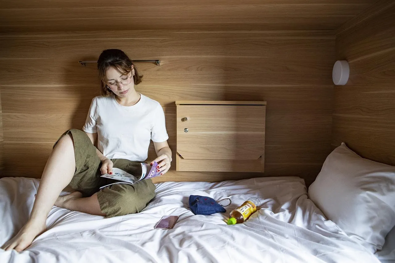 Grids Tokyo Ueno Hotel&Hostel — rooms and atmosphere