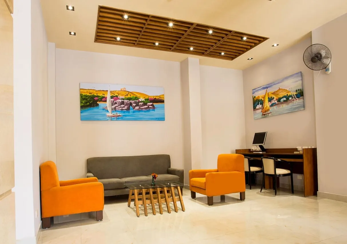 Hapi Hotel Aswan — rooms and atmosphere