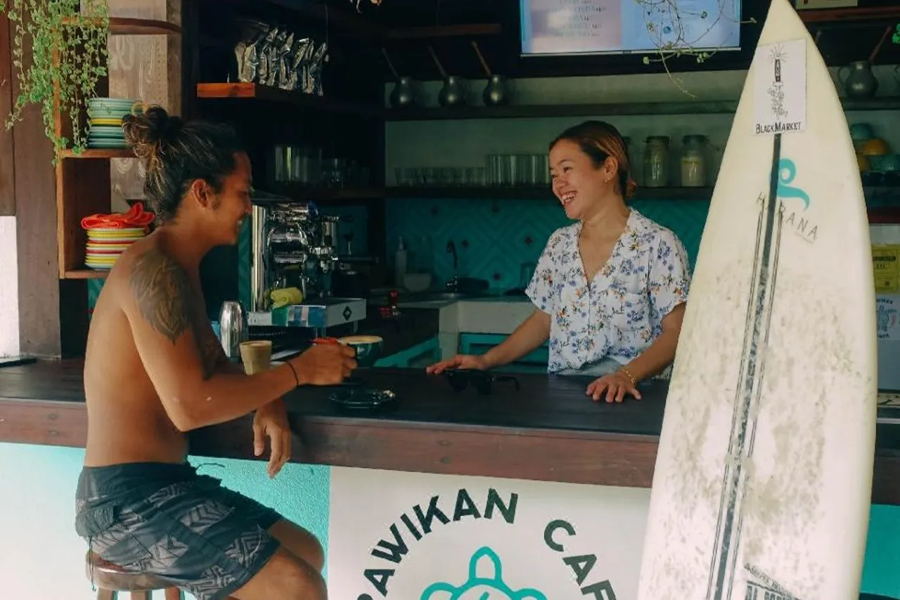 Harana Surf Resort — rooms and atmosphere