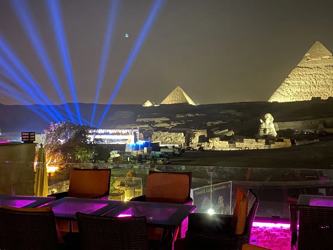 Hayat Pyramids View Hotel — rooms and atmosphere