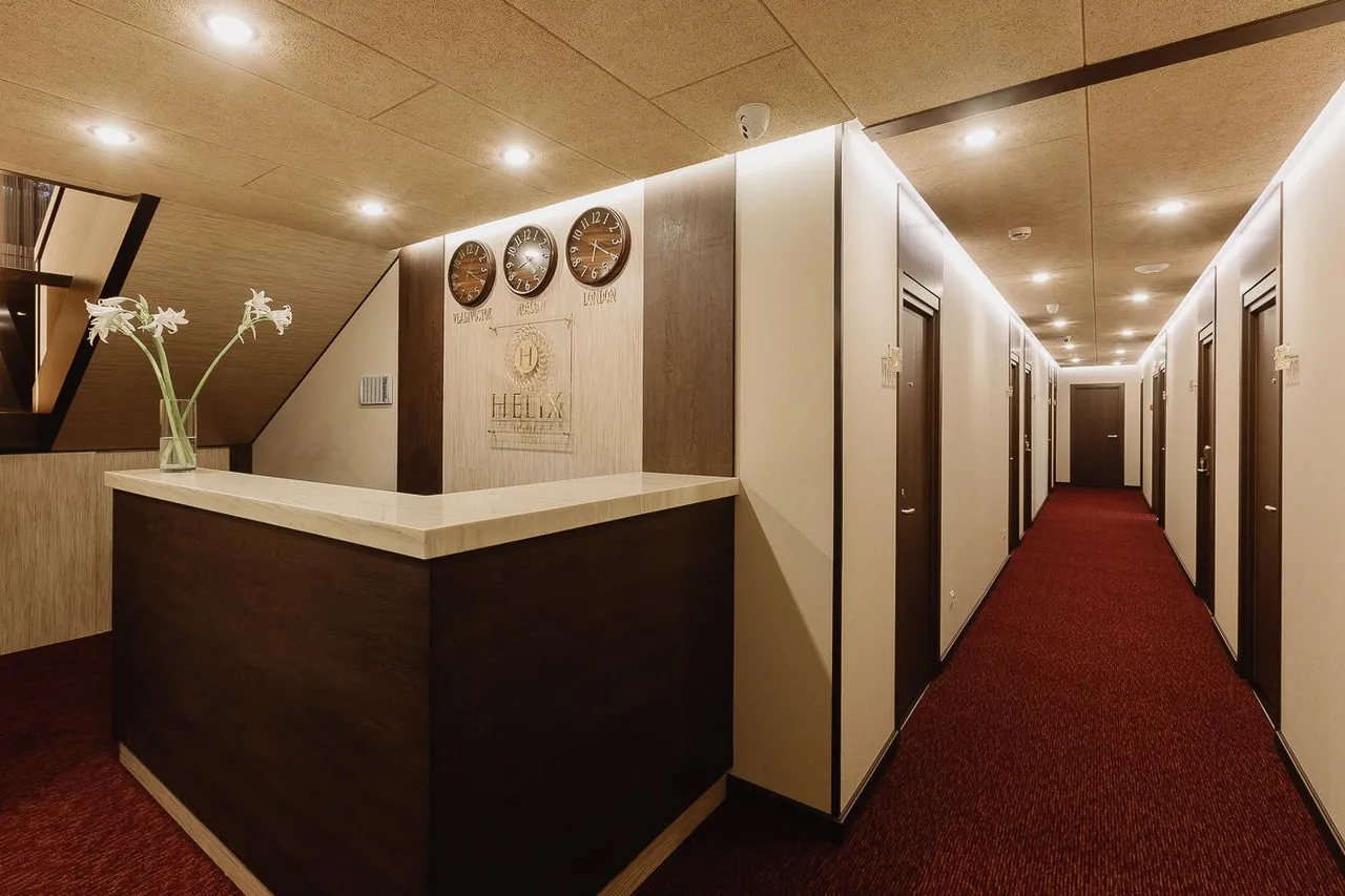 Helix Hotel — rooms and atmosphere