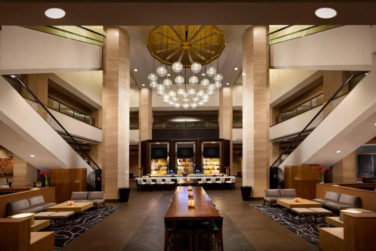 Hilton Anaheim — ภาพห้องพักและบรรยากาศ