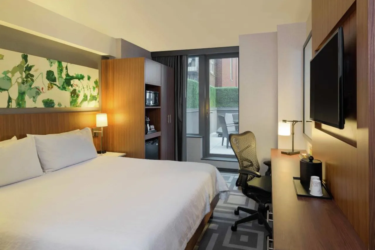 Hilton Garden Inn New York/Central Park South-Midtown West — ภาพห้องพักและบรรยากาศ