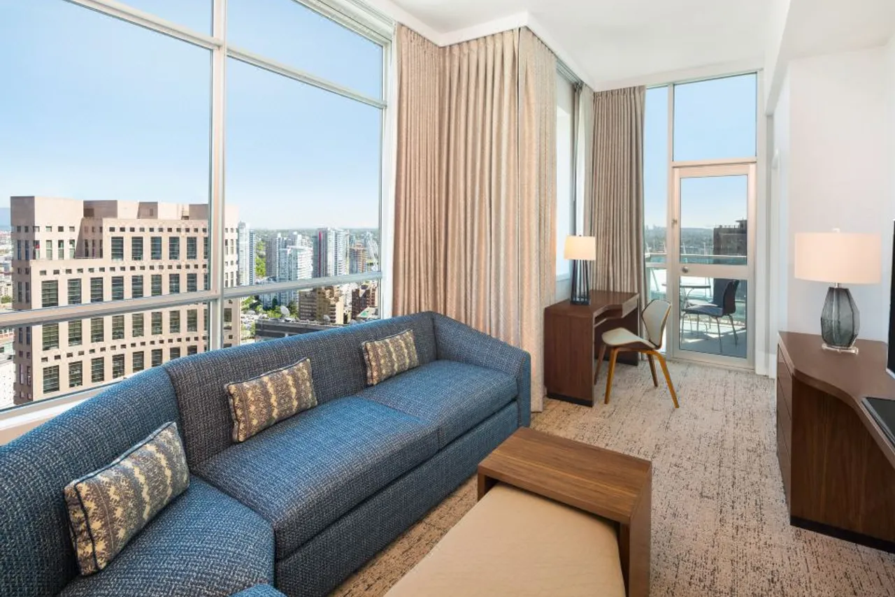 Hilton Vancouver Downtown — โรงแรมในใกล้ BC Place