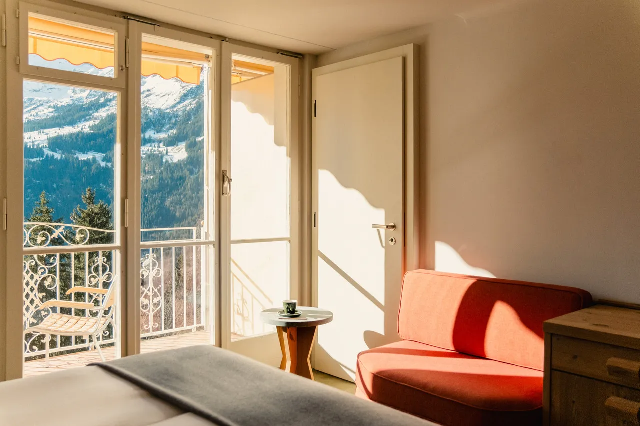Hotel Belvedere Wengen — rooms and atmosphere