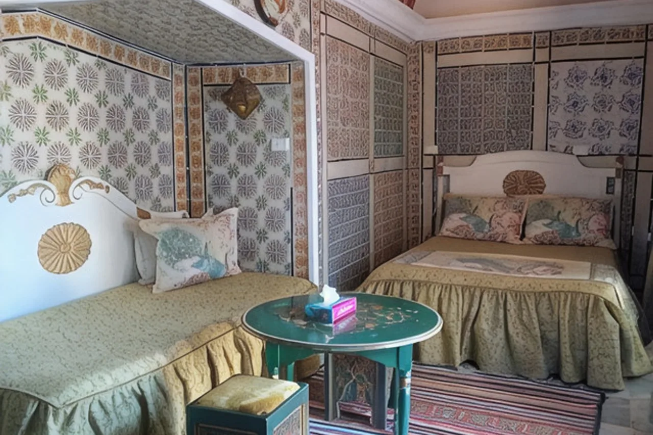 Hotel Bou Fares — ภาพห้องพักและบรรยากาศ