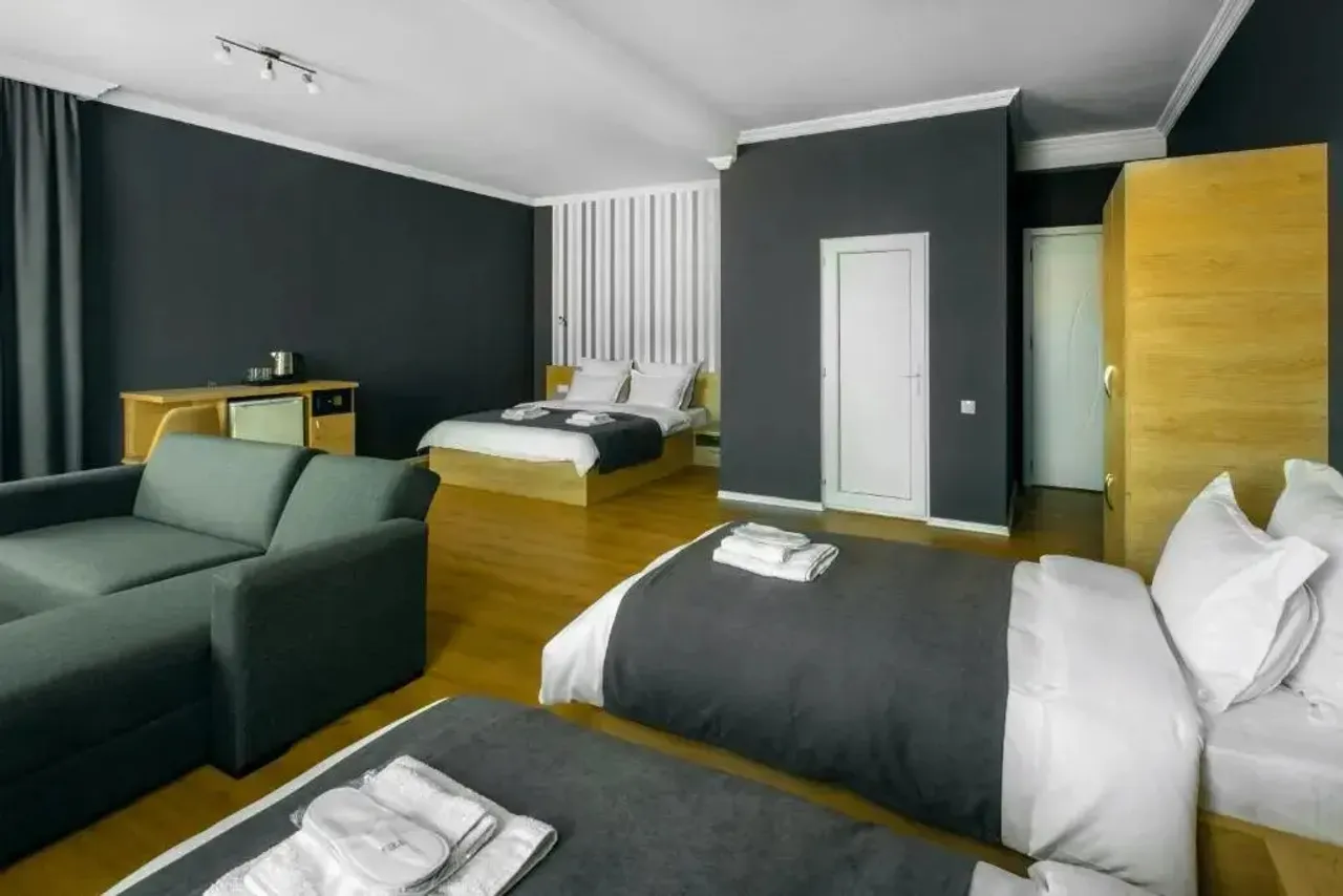 Hotel Caucasus Borjomi — ภาพห้องพักและบรรยากาศ