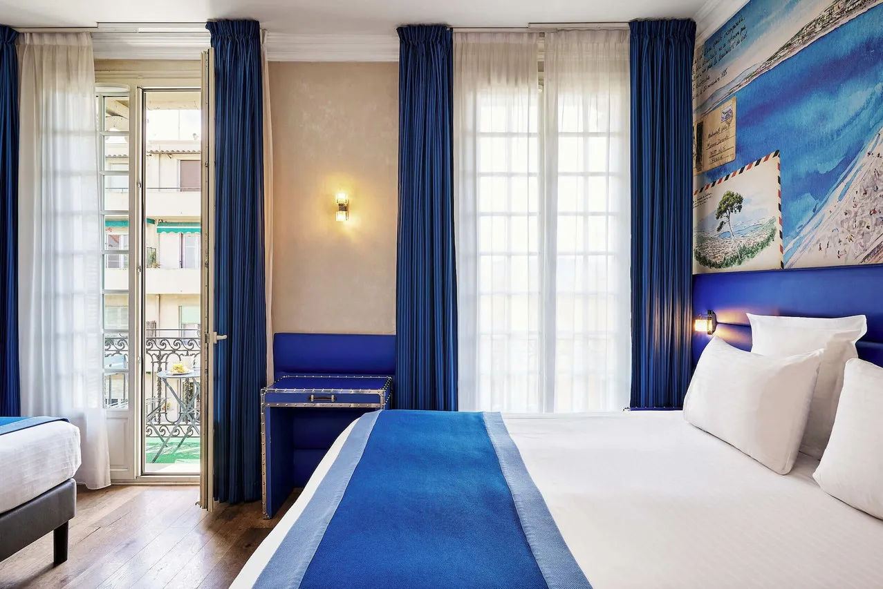 Hotel Excelsior Nice — rooms and atmosphere