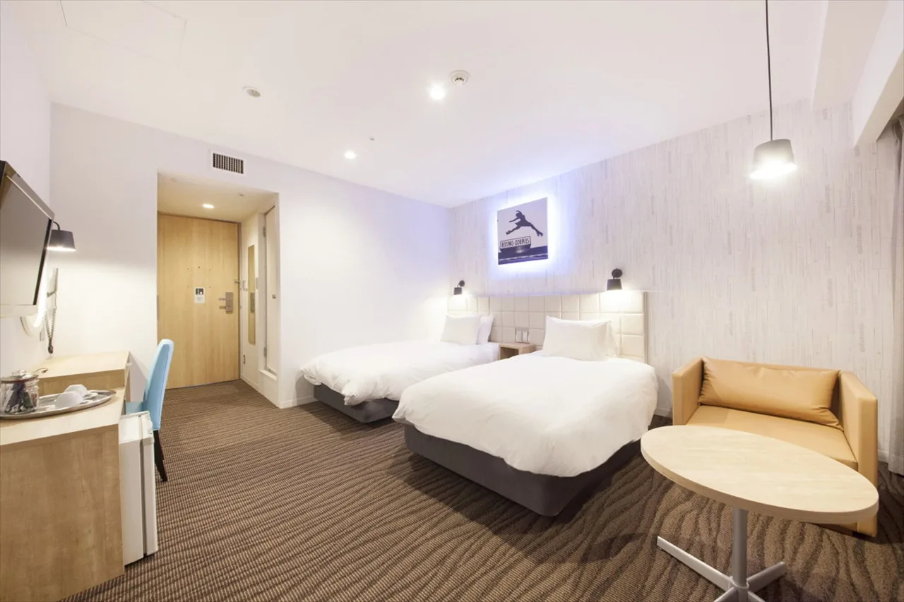 Hotel Plumm Yokohama — rooms and atmosphere