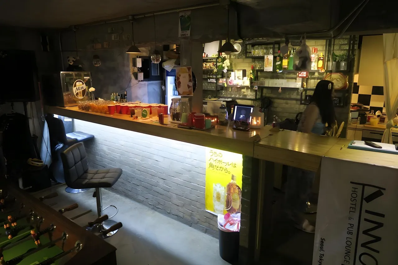 Inno Hostel & Pub Lounge Hongdae — rooms and atmosphere