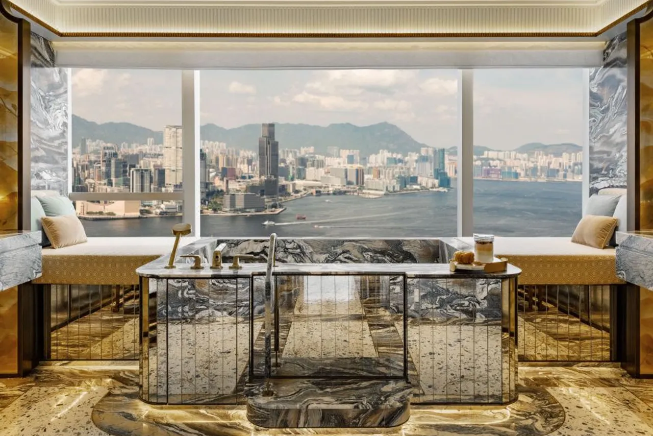 Island Shangri-La, Hong Kong — ภาพห้องพักและบรรยากาศ