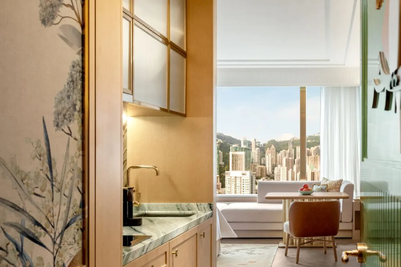 Island Shangri-La, Hong Kong — ภาพห้องพักและบรรยากาศ