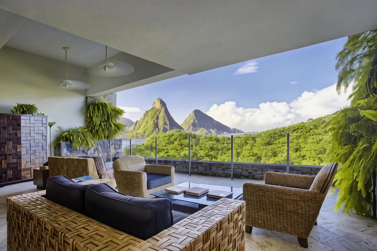 Jade Mountain Resort — ภาพห้องพักและบรรยากาศ