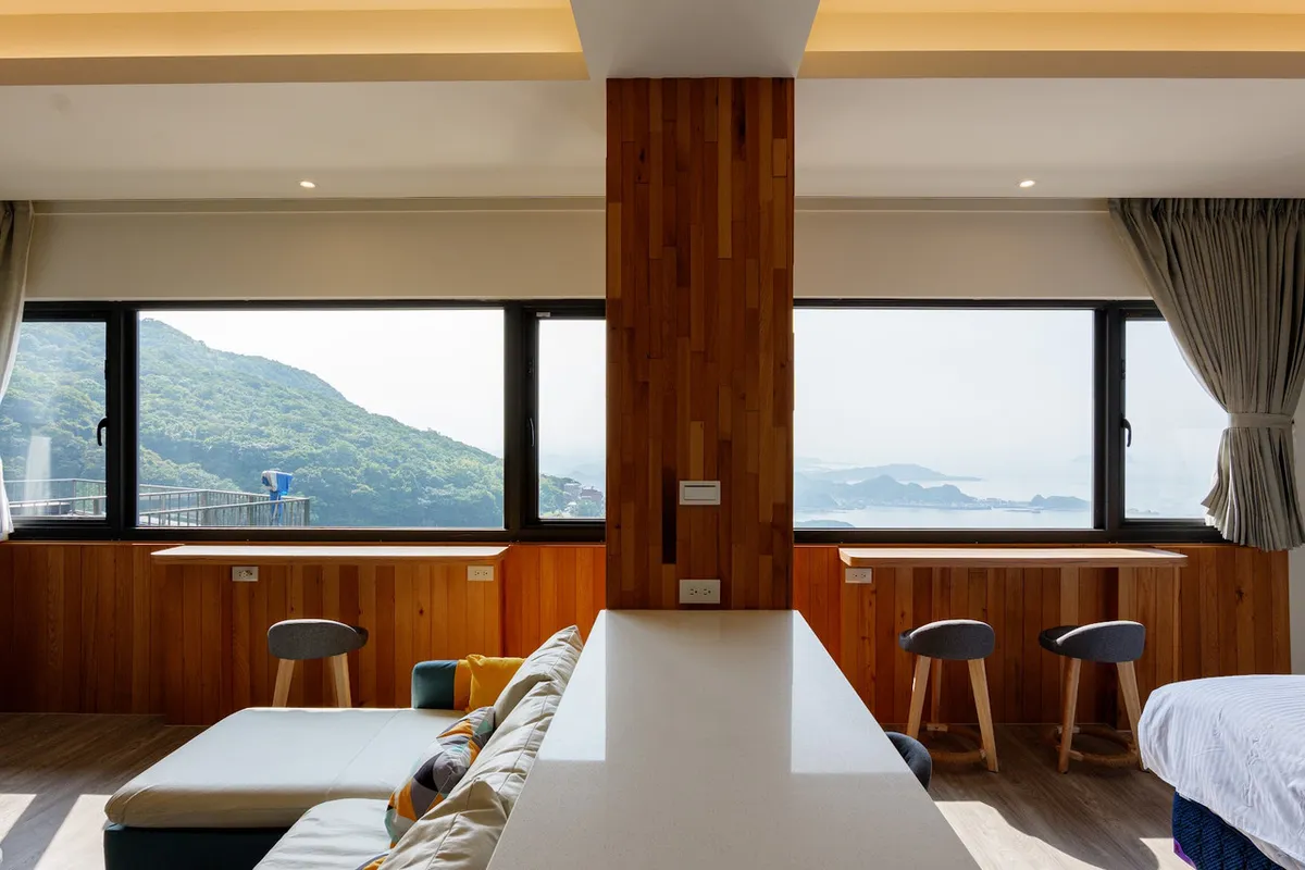 Jiufen Seaside Homestay — ภาพห้องพักและบรรยากาศ